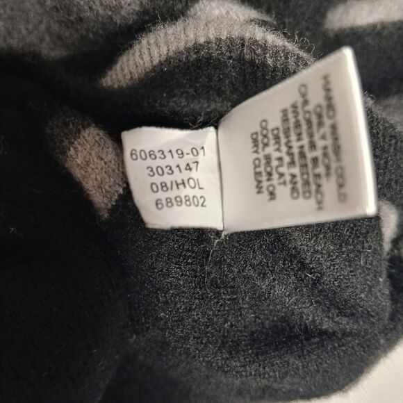 SWEATER BANANA REPUBLIC MEN'S SWEATER EXTRA FINE MERINO ORIGINAL SIZE M/SHRUNK - Picture 3 of 13